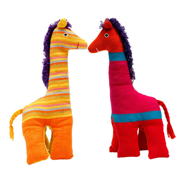 Stofftier Giraffe Inguru