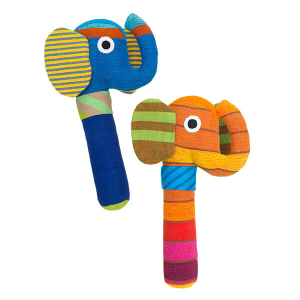 Babyrassel Elefant