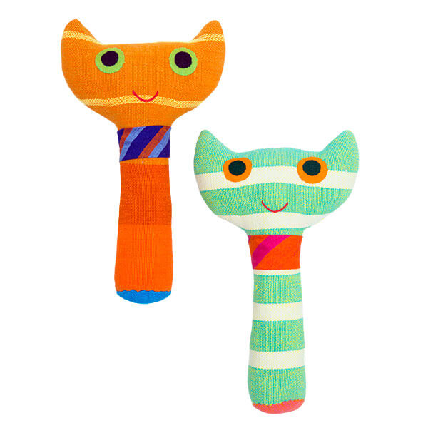 Babyrassel Katze
