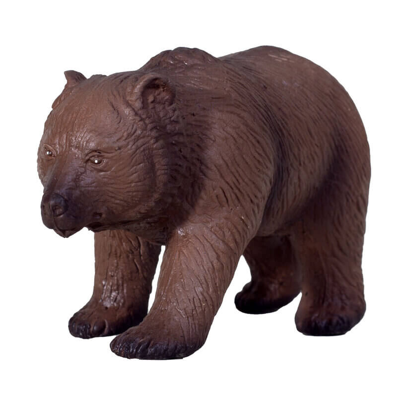 Naturkautschuk Spieltier braun Bär