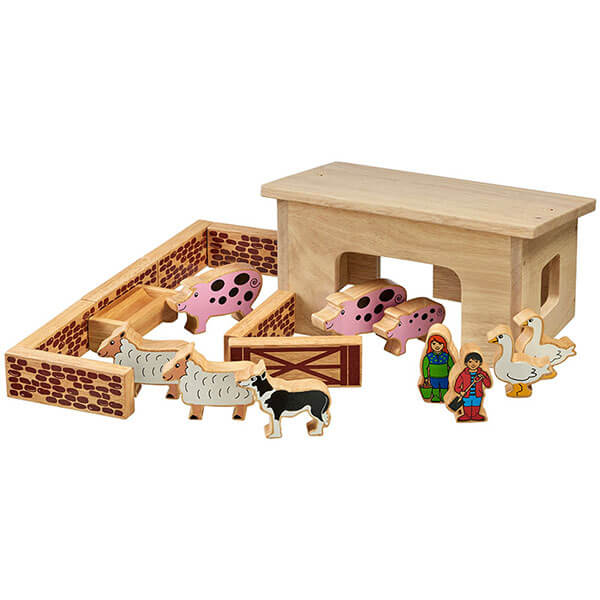 Spielset kleine Scheune, bedruckt
