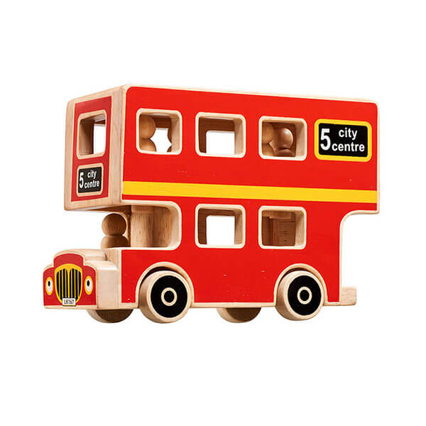 Holzauto City Bus