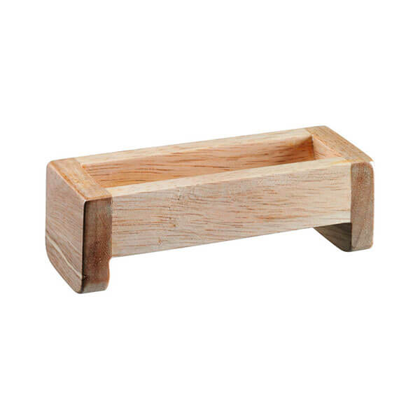 Holzelement Tränke natur
