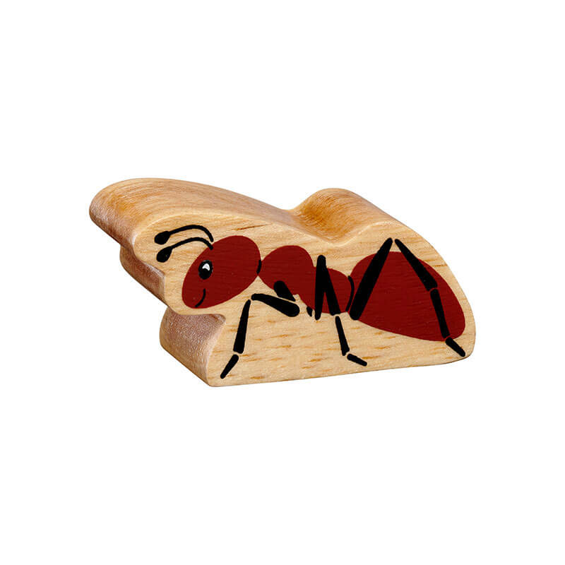 Holztier braune Ameise bedruckt