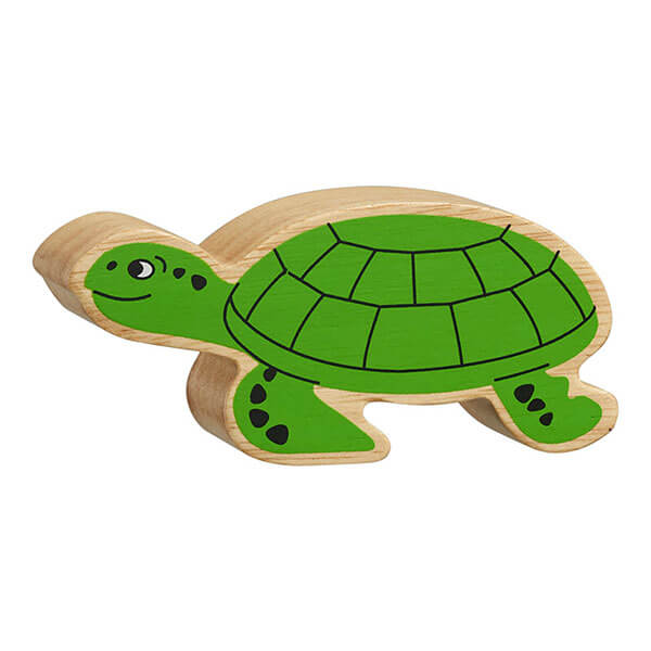 Holztier Schildkröte bedruckt
