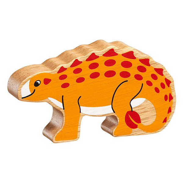 Holztier Dino "Saichania" bedruckt