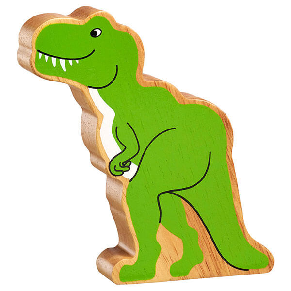 Holztier Dino "Tyrannosaurus" T-Rex bedruckt