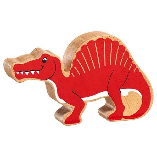 Holztier Dino "Spinosaurus" bedruckt