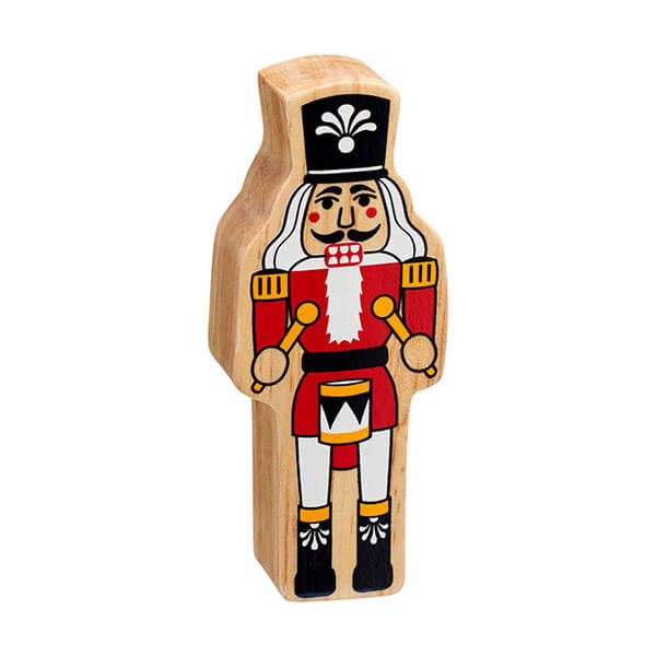 Holufigur Nussknacker bedruckt