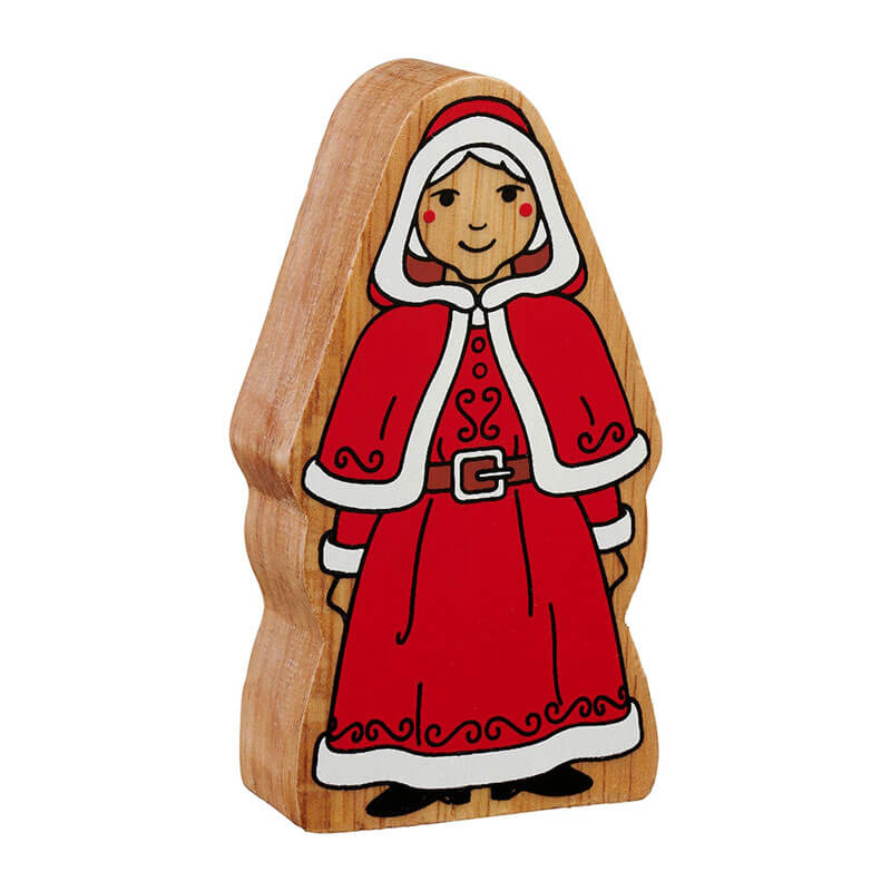 Frau Nikolaus Fairtrade Naturholz Lanka Kade