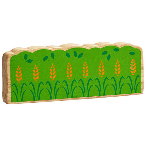 Holzelement Hecke bedruckt