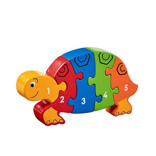 Holzpuzzle Schildkröte 1-5