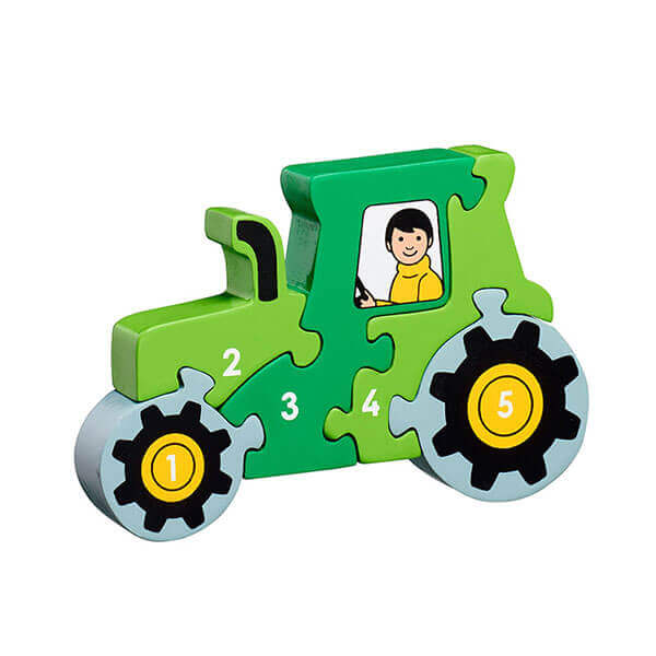 Holzpuzzle Traktor 1-5