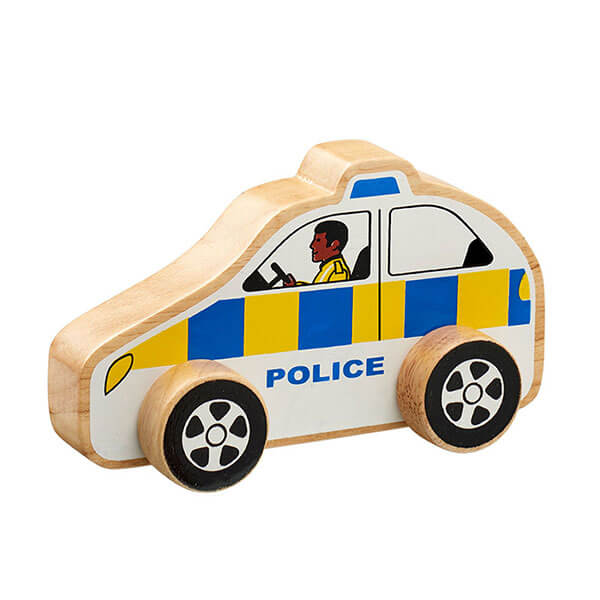 Holzauto Polizei (britisch)