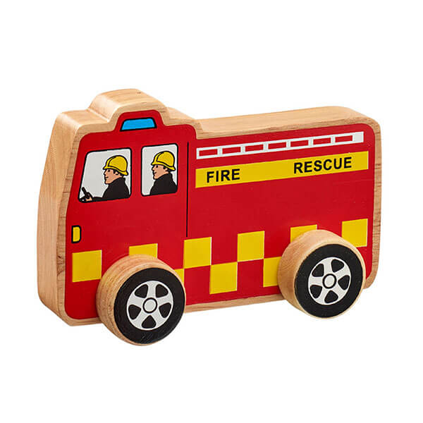 Holzauto Feuerwehr