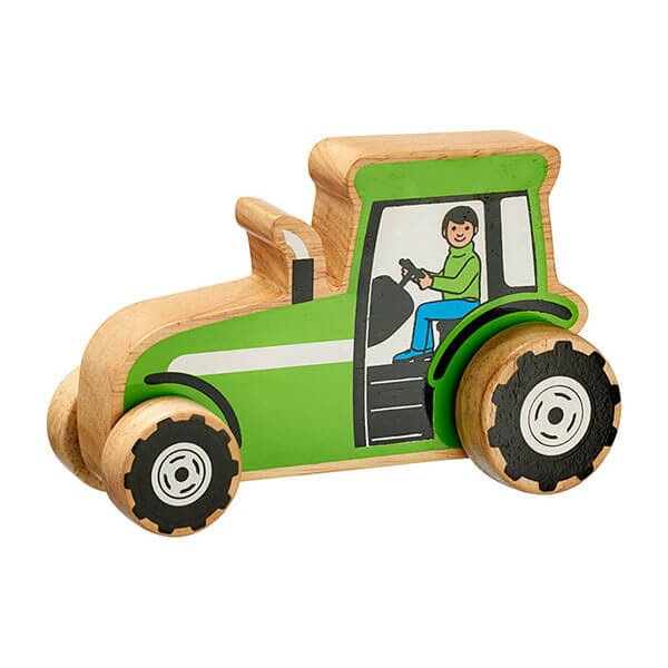 Holzauto Traktor