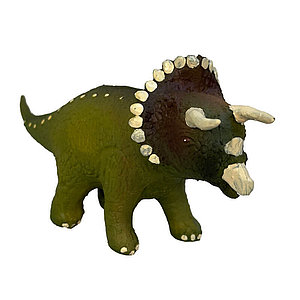 Naturkautschuk Spieltier Dino Triceratops
