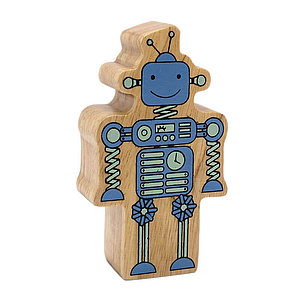 Holzfigur Roboter