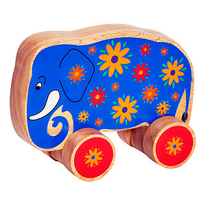 Lanka Kade Elefant Rolltier blau