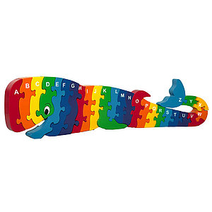 Holzpuzzle Wal A-Z