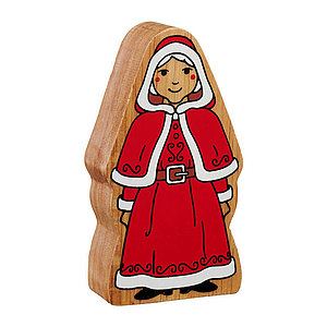 Frau Nikolaus Fairtrade Naturholz Lanka Kade