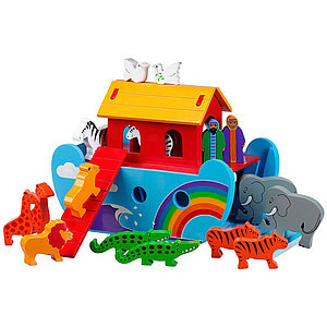 Regenbogen - Arche Noah aus Holz Lanka Kade Fairtrade